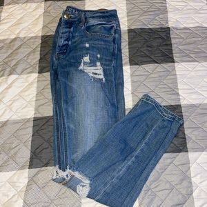 American Eagle factory distressed jeans size 2 regular